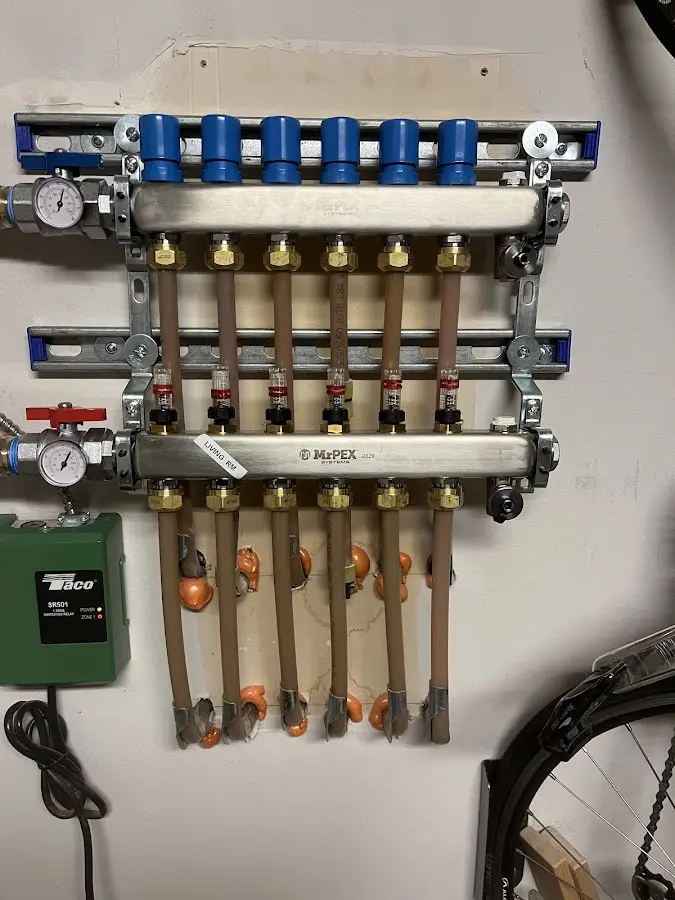 Plumber performing Leak Detection at a residential property in Grover Beach